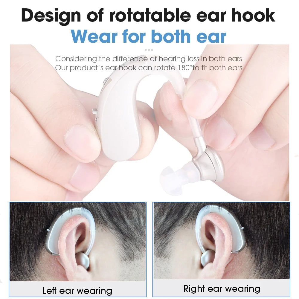 Rechargeable Portable Hearing Aid